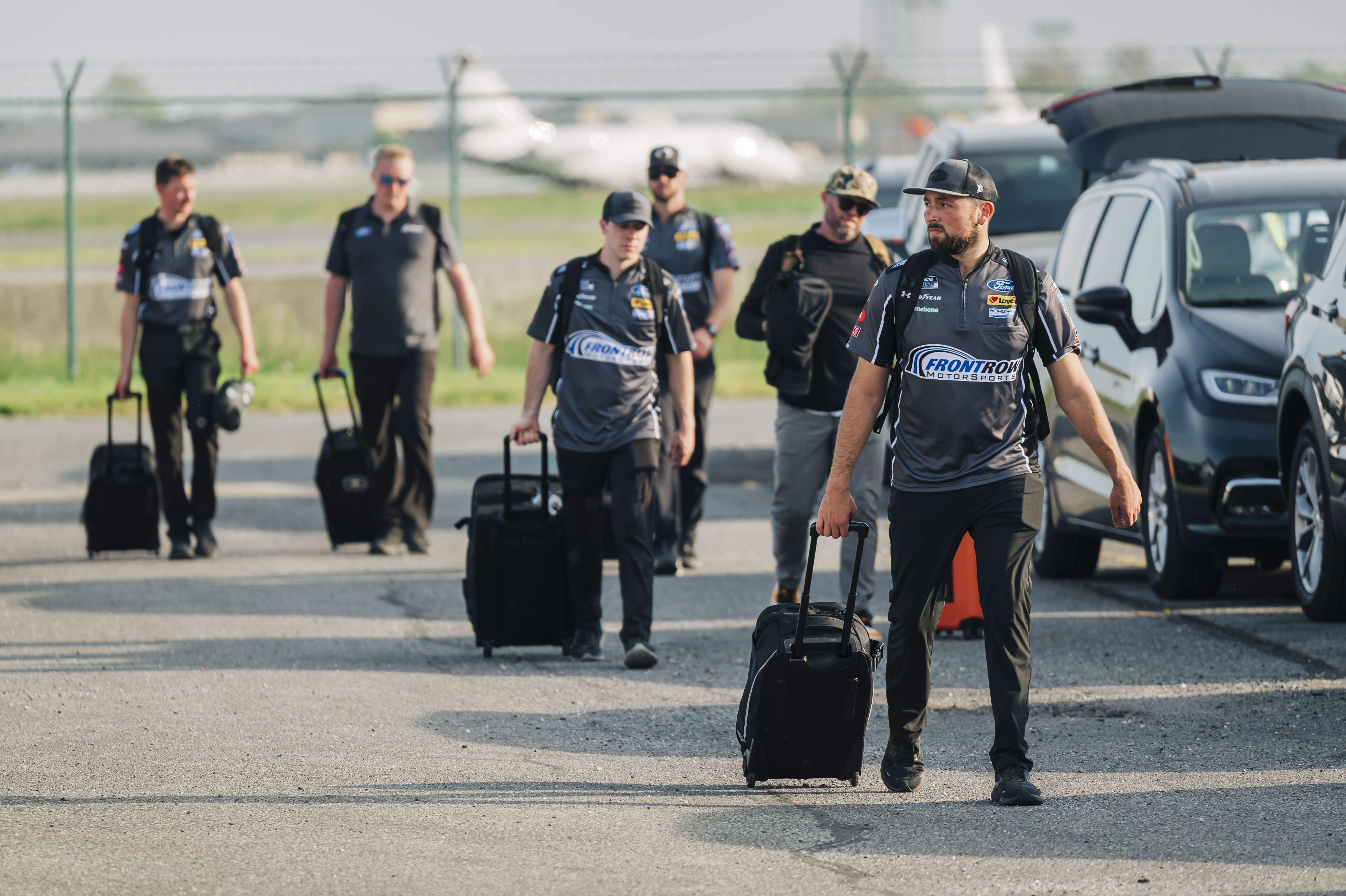 NASCAR drivers and their teams arrive at DRBA's Dover Civil Air Terminal (CAT)