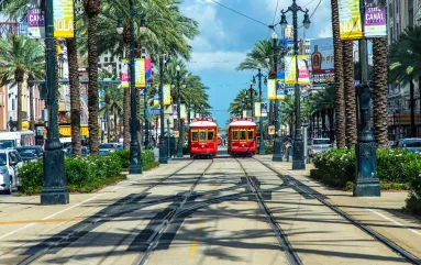New Orleans Trolleys take you to the French Quarter