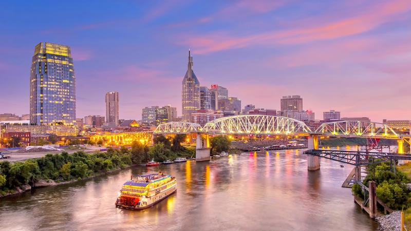 Nashville Tennessee is Music City USA